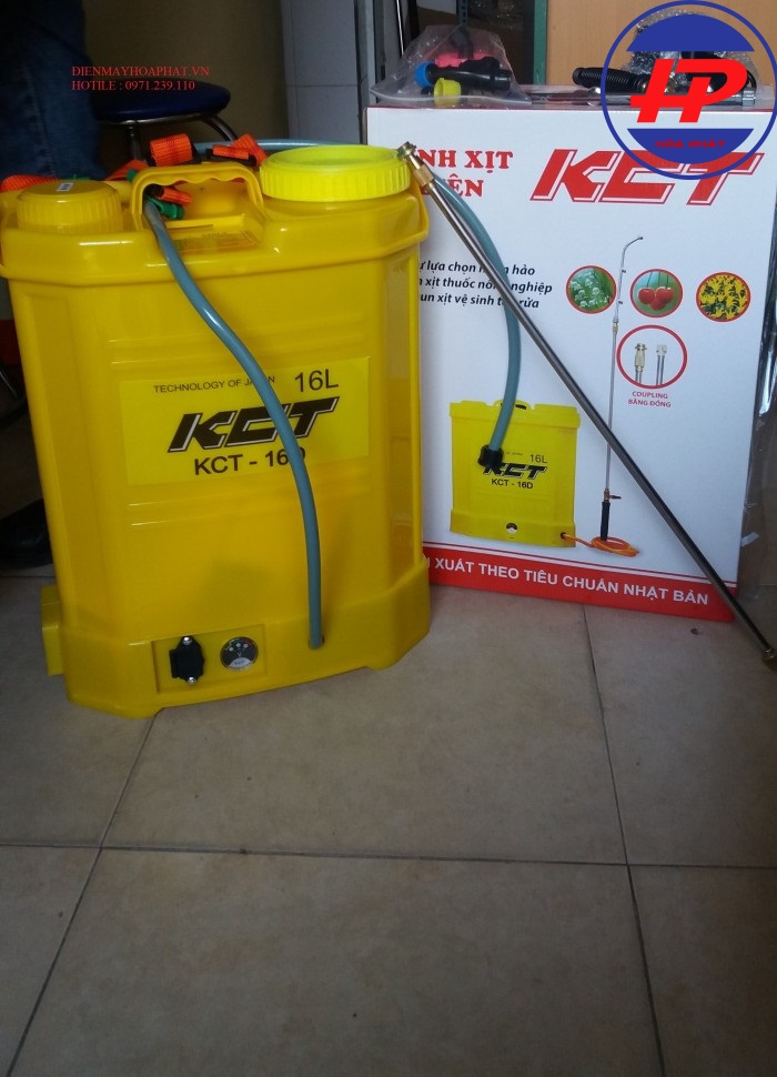 Bình Xịt Điện KCT 16D